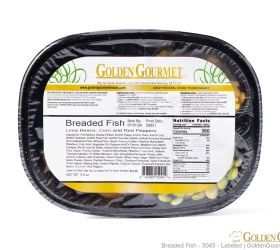 breaded fish     labeled