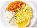 cheese scrambles eggs   6019   plated